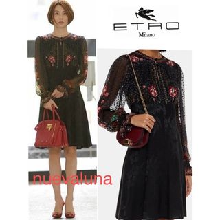 ETRO - 本日終了 値下げ セール☆未使用 ETRO エトロ プレシャス 米倉涼子 ドレス