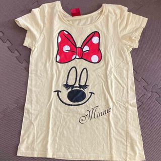 ディズニー(Disney)のミニー　シャツ　Ｍ(Tシャツ(半袖/袖なし))