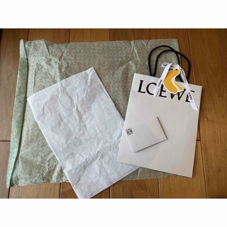 ロエベ(LOEWE)のロエベ紙袋、メッセージカード、包装紙セット(ショップ袋)