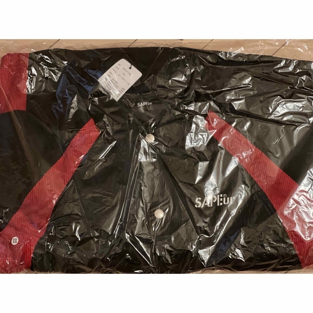 おまけ付き　SAPEur Corduroy Jacket "Black" XXL メンズのジャケット/アウター(その他)の商品写真