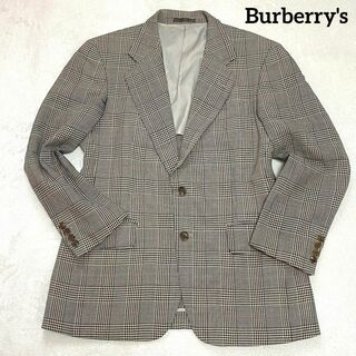 バーバリー(BURBERRY)のバーバリー　テーラードジャケット　茶色系　A4（M相当）　グレンチェック柄(テーラードジャケット)