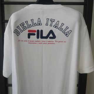 FILA - フィラ　レトロ白Ｔシャツ