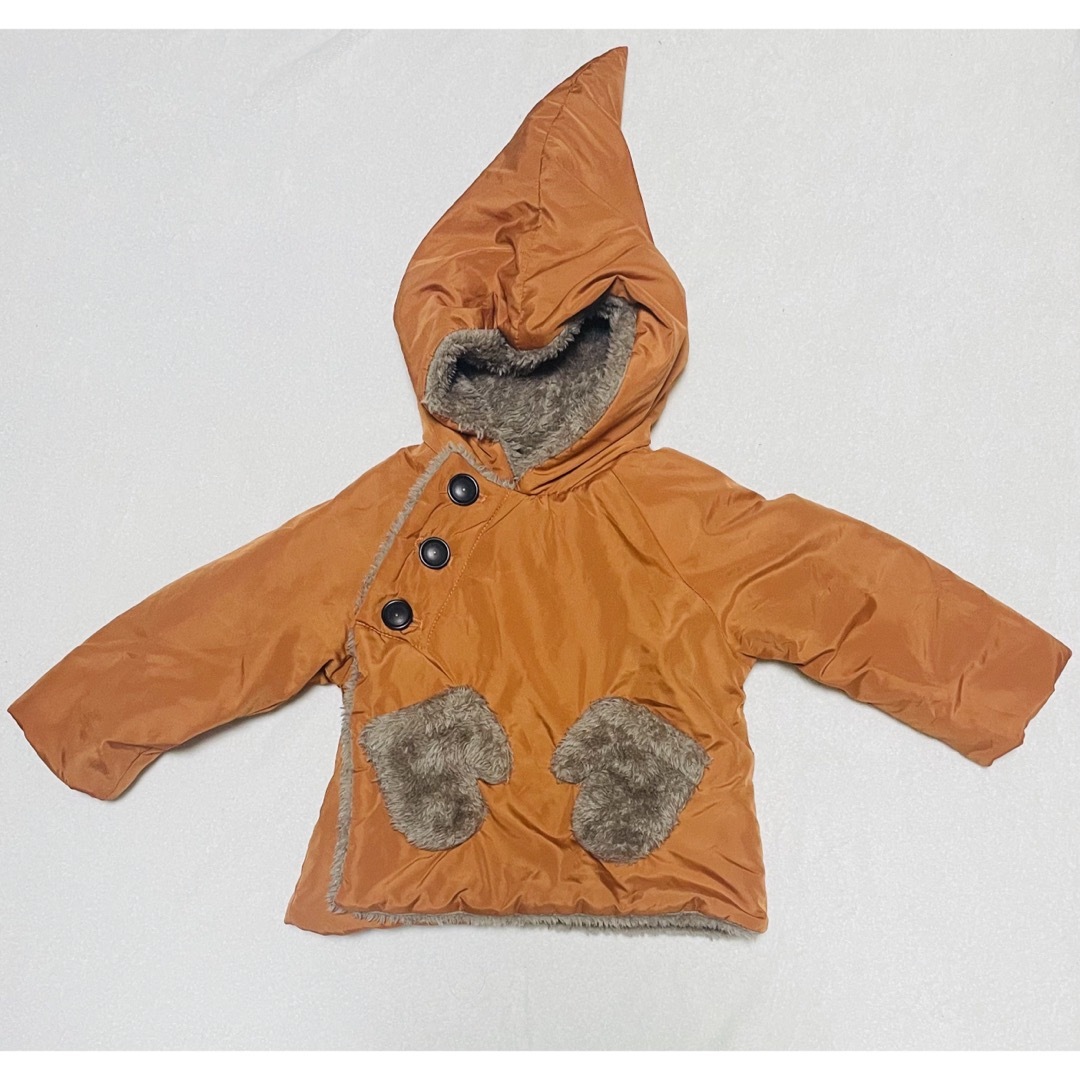 WONDER APARTMENT(ワンダーアパートメント)の子供服　コート　アウター　ボアジャケット　 キッズ/ベビー/マタニティのベビー服(~85cm)(ジャケット/コート)の商品写真