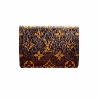 ルイヴィトン(LOUIS VUITTON)の美品 ヴィトン ポルト2カルトヴェルティカル モノグラム パスケース 定期入れ(名刺入れ/定期入れ)