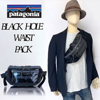 パタゴニア(patagonia)の【希少 美品】パタゴニア ブラックホール ウエストパック 黒 49280SP19(ボディーバッグ)