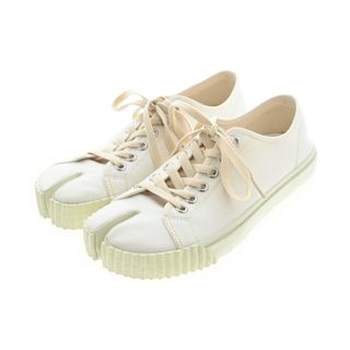 Maison Margiela スニーカー EU40(25cm位) 白 【古着】【中古】(スニーカー)