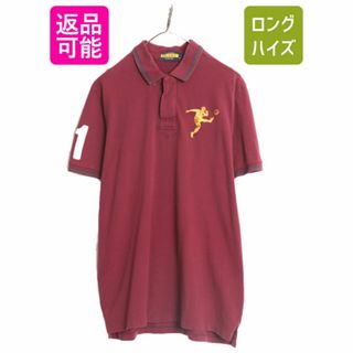 ラグビー ラルフローレン 半袖 ポロシャツ メンズ XL / 半袖シャツ ラガー タイプ ラグビーシャツ ナンバリング ラガーマン 大きいサイズ(ポロシャツ)