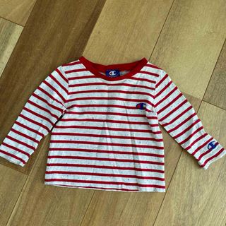 チャンピオン(Champion)の子供 キッズ チャンピオン ロンT 男女兼用 80(Ｔシャツ)