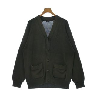 Wild Life Tailor カーディガン L カーキ 【古着】【中古】(カーディガン)