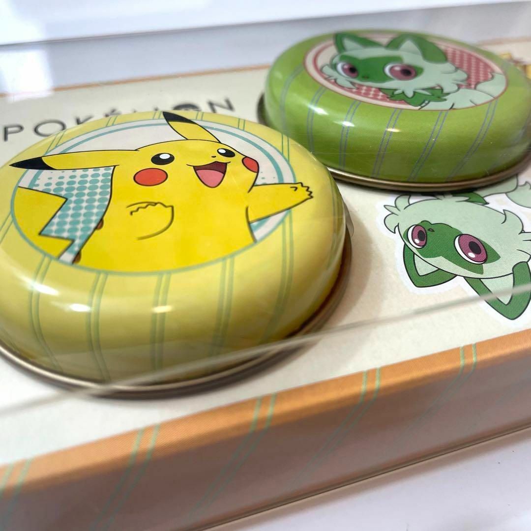 ポケモン お菓子入り ミニ缶セット PKW-2 ピカチュウ Pokémon エンタメ/ホビーのおもちゃ/ぬいぐるみ(キャラクターグッズ)の商品写真