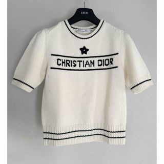 クリスチャンディオール(Christian Dior)のChristian Dior  半袖ニット セーター(ニット/セーター)