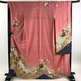 振袖 身丈166cm 裄丈67cm 正絹 美品 秀品 【中古】(着物)