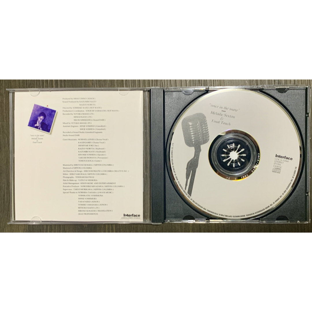 メロディセクストンMelodie Sexton & Final Touch☆CD エンタメ/ホビーのCD(その他)の商品写真