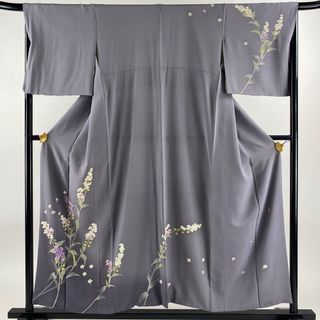 訪問着 身丈153cm 裄丈65cm 正絹 逸品 【中古】(着物)