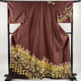 訪問着 身丈165cm 裄丈67.5cm 正絹 美品 逸品 【中古】(着物)