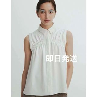 laube blanc  Jacquard Docking Blouse(シャツ/ブラウス(半袖/袖なし))