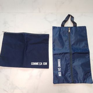 コムサイズム(COMME CA ISM)のCOMME CA ISMシューズバッグ＆ポーチセット(シューズバッグ)