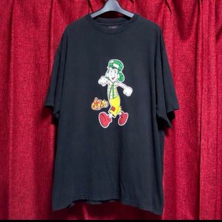 ヴィンテージ(VINTAGE)の90S ヴィンテージ USA古着 キャラクターTシャツ XL 黒 チャボ(Tシャツ/カットソー(半袖/袖なし))