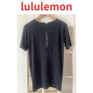 美品！lululemon ルルレモン 背中クロス　半袖ウェア　4