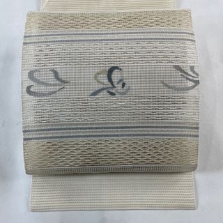 名古屋帯 美品 秀品 正絹 【中古】(帯)