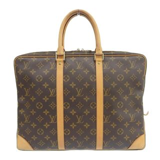 ルイヴィトン(LOUIS VUITTON)の【本物保証】 ルイヴィトン LOUIS VUITTON モノグラム ポルト ドキュマン ヴォワヤージュ ブリーフケース ビジネスバッグ M53361(ビジネスバッグ)