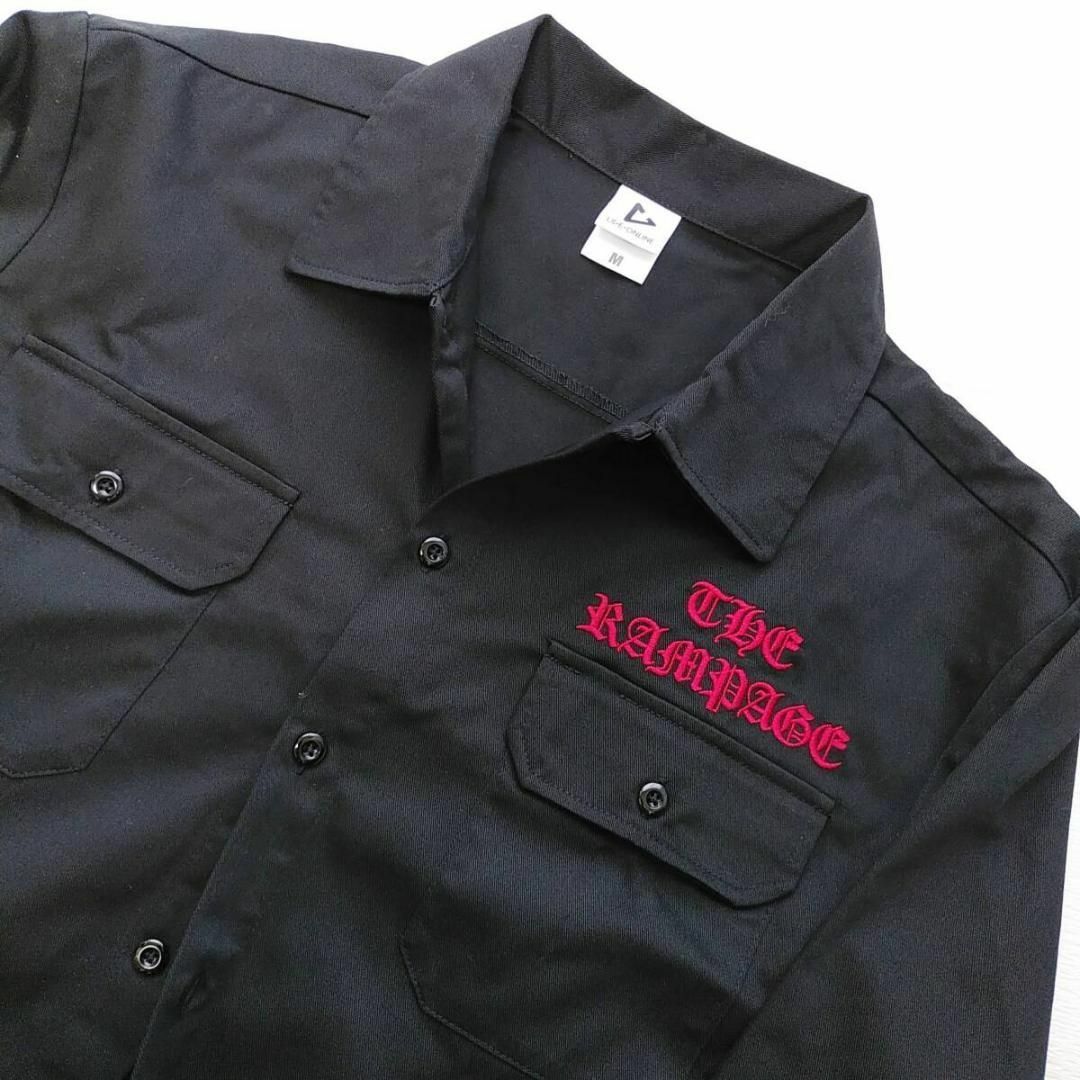 美品　THE RAMPAGE ワークシャツ　シャツジャケット　M　受注生産 エンタメ/ホビーのタレントグッズ(ミュージシャン)の商品写真