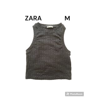 ザラ(ZARA)のZARA ザラ　トップス　ニット　タンクトップ(Tシャツ(半袖/袖なし))