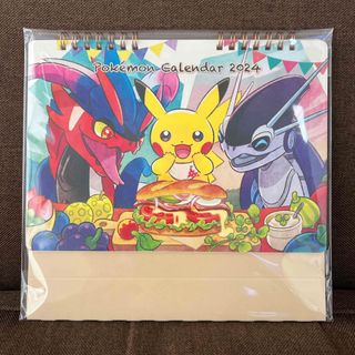 ポケモン(ポケモン)のポケモンセンター　卓上カレンダー　2024(カレンダー/スケジュール)