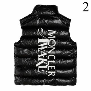 モンクレール(MONCLER)のMONCLER GENIUS AWAKE ダウンベスト　黒 2　モンクレール(ダウンジャケット)