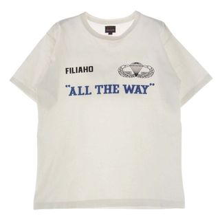 The REAL McCOY'S ザリアルマッコイズ Ｔシャツ ALL THE WAY プリント Ｔシャツ ホワイト系 M【中古】