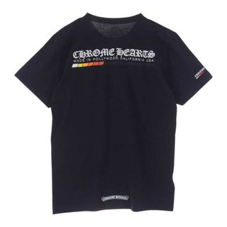 クロムハーツ(Chrome Hearts)のCHROME HEARTS クロムハーツ（原本無） Ｔシャツ Neon Bar Logo Tee  ネオンバー ロゴ 半袖 Tシャツ  ブラック系 M【中古】(シャツ)