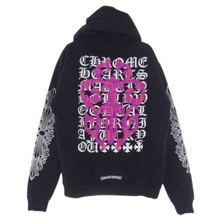 クロムハーツ(Chrome Hearts)のCHROME HEARTS クロムハーツ（原本無） パーカー Dagger EyeChart ZIP Hoodie ダガー アイチャート ジップ フーディー パーカー ブラック系 S【中古】(パーカー)