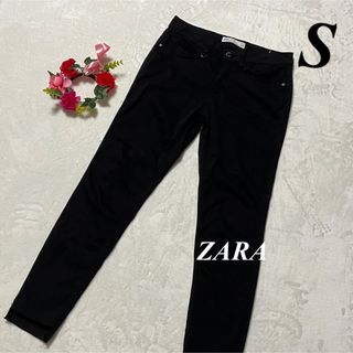 ザラ　ZARA ♡ デニムパンツ　黒系　S相当　即発送　大特価セール中(デニム/ジーンズ)