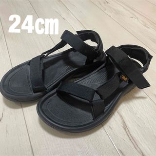 テバ(Teva)のTeva HURRICANE XLT2 黒24㎝(サンダル)