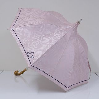 Vivienne Westwood - Vivienne Westwood ヴィヴィアンウエストウッド 晴雨兼用日傘 USED美品 パゴダ オーブ UV 50cm S0641