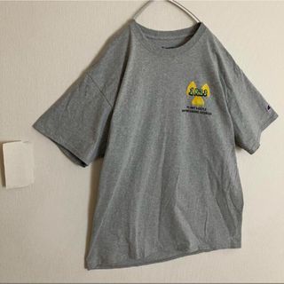 Champion - チャンピオン原子力メッセージTシャツtシャツバックビッグロゴteeオーバーサイズ