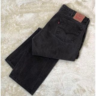 リーバイス(Levi's)のLevi's リーバイス　501xx W44 ブラック　極太　デニム　ジーンズ(デニム/ジーンズ)