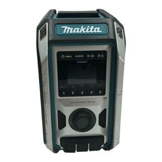 マキタ(Makita)の◇◇MAKITA マキタ バッテリー式ラジオ 本体のみ コードレス式 MR113 ブルー(その他)