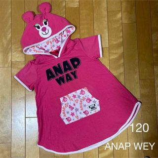 ANAP - ANAP WEY トップス　ワンピース　チュニック　半袖　120