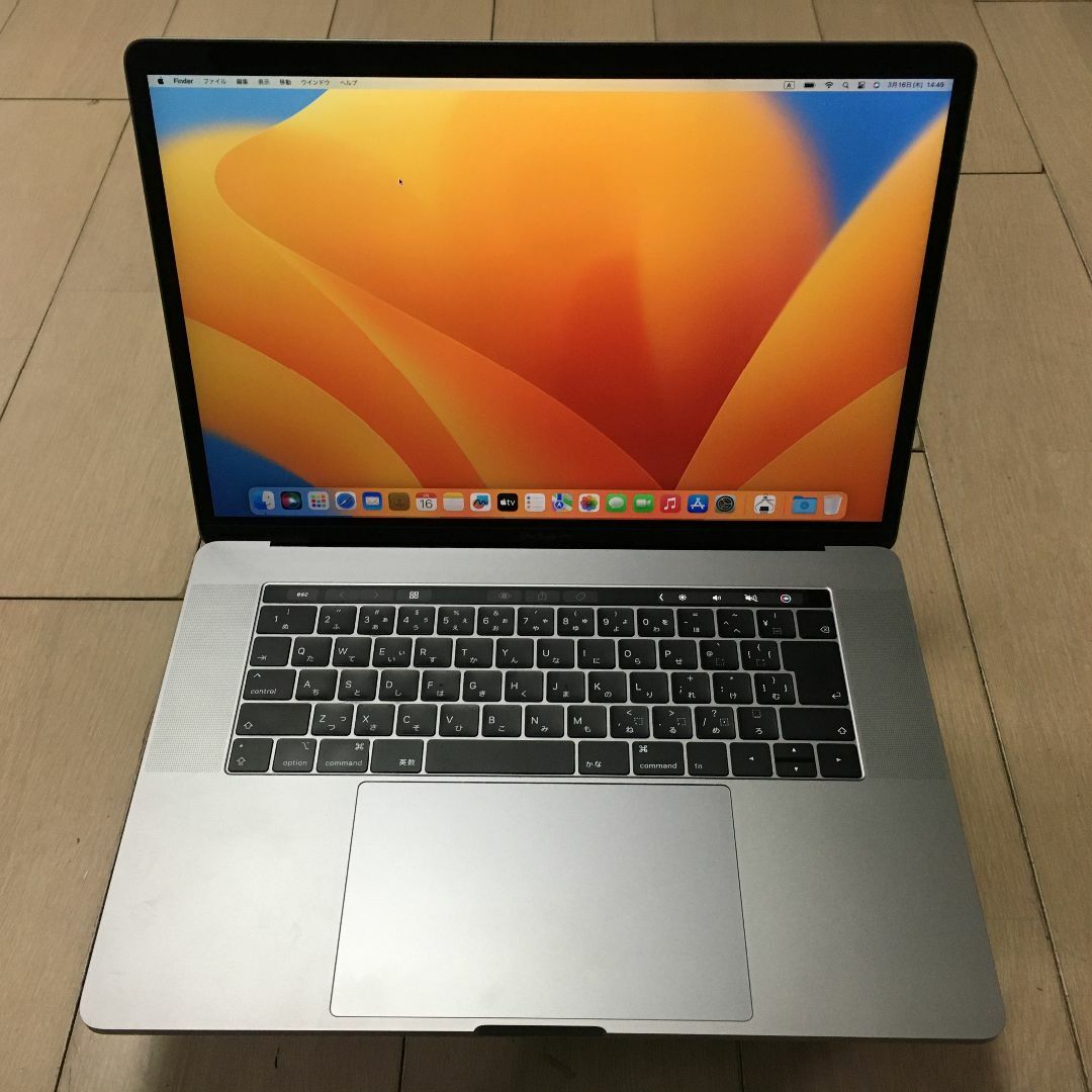 Apple(アップル)の912）MacBook Pro 16インチ 2019 Core i9-2TB スマホ/家電/カメラのPC/タブレット(ノートPC)の商品写真