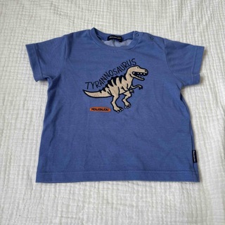 ムージョンジョン 半袖Tシャツ 恐竜 90cm