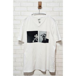 ユニクロ(UNIQLO)の激レア UNIQLO SPRZ NY MoMA UT Tシャツ  L 白 半袖(Tシャツ/カットソー(半袖/袖なし))