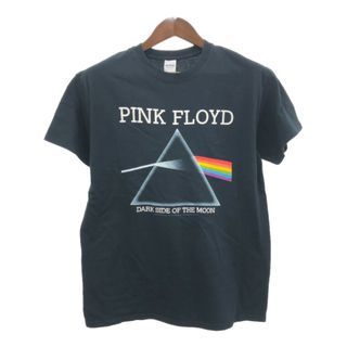 PINK FLOYD ピンク・フロイド 半袖Ｔシャツ バンドT ブラック (メンズ M) 中古 古着 Q5759(Tシャツ/カットソー(半袖/袖なし))