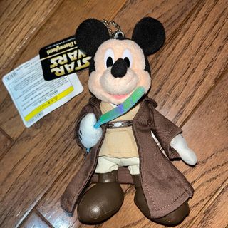 ディズニー(Disney)のＴＤＬ東京ディズニーランド☆スターウォーズ　ジェダイ　ミッキー ぬいぐるみバッジ(キャラクターグッズ)