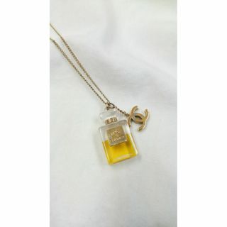 シャネル(CHANEL)の希少 CHANEL シャネル ネックレス No.5 ナンバー5 香水ボトル (ネックレス)