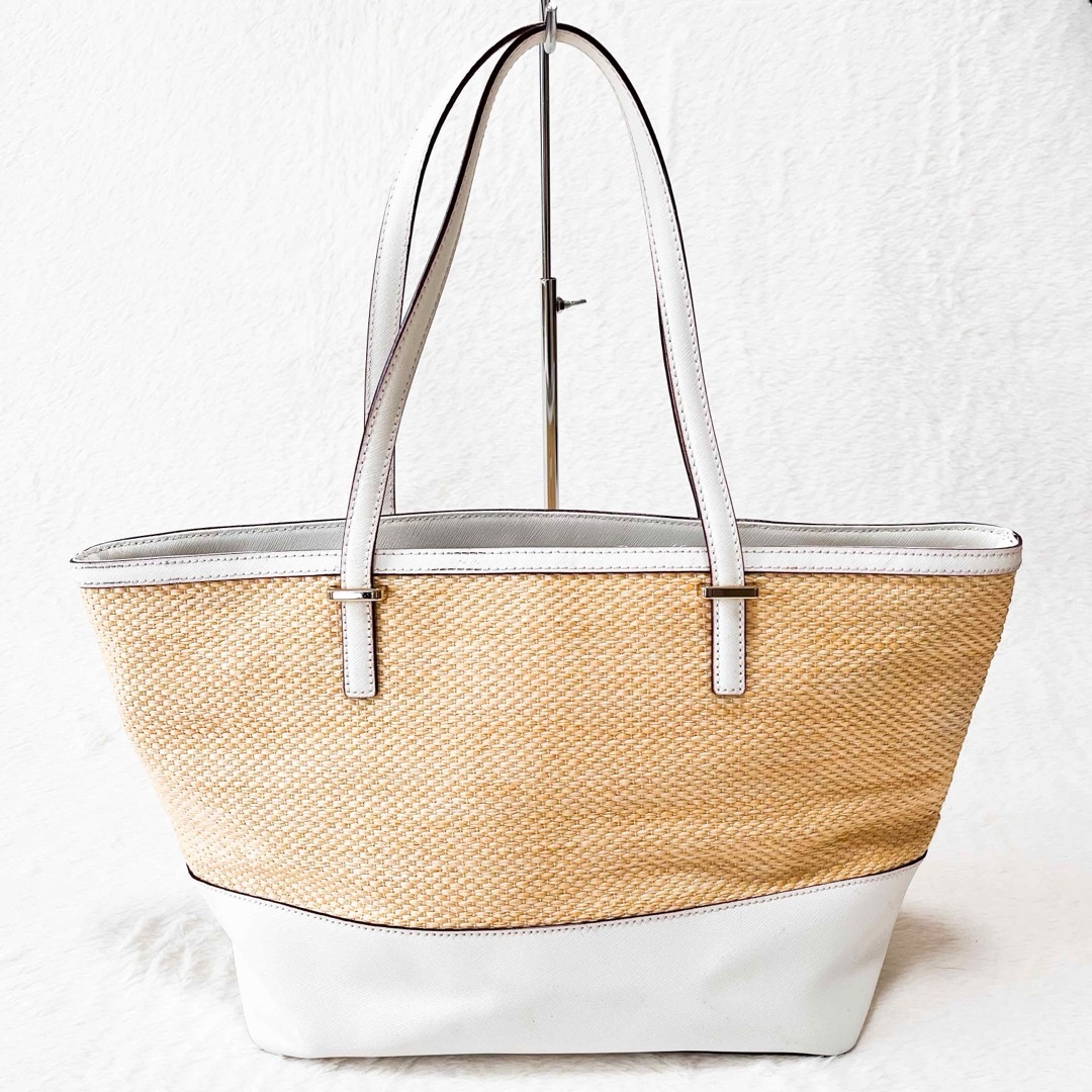 kate spade NEW YORK - 393【ケイトスペード】ハンドバッグ 籠 kate spade NEW YORK - 393【ケイトスペード】ハンドバッグ 籠