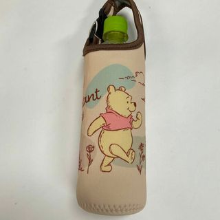 クマのプーさんボトルカバー　ペットボトルホルダー　ボトルホルダー(弁当用品)