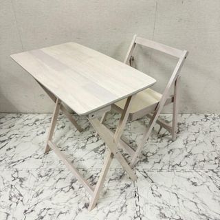 17599 折りたたみデスクチェアセット NITORI DESK　CHAIR67