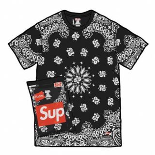 シュプリーム(Supreme)のSupreme / Hanes Bandana Tagless Tees (Tシャツ/カットソー(半袖/袖なし))