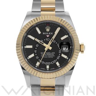 ロレックス(ROLEX)の中古 ロレックス ROLEX 326933 ランダムシリアル ブライトブラック メンズ 腕時計(腕時計(アナログ))